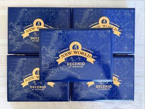 New World by AJ Fernandez Decenio Empty Cigar Box Lot of 5